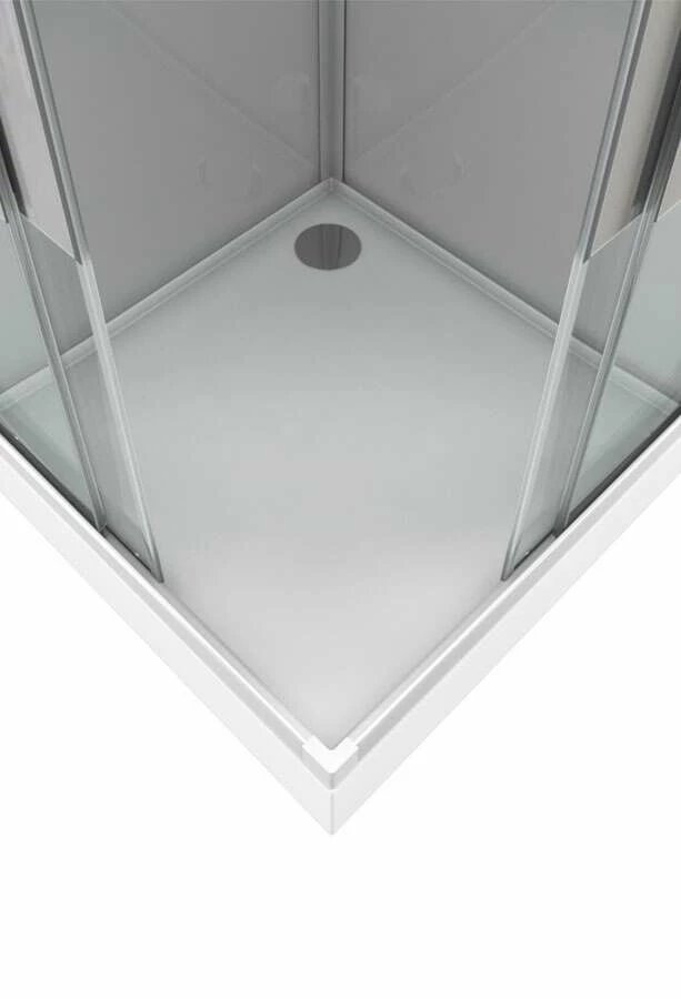 Duschmeister Komplettdusche Max F 90 Grey Eckeinstieg 90 X 90 X 215 Closed – Bild 6