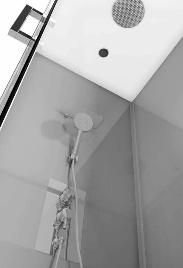 Duschmeister Komplettdusche Max F 110 Grey Schiebeeinstieg 80 X 110 X 215 Closed – Bild 5