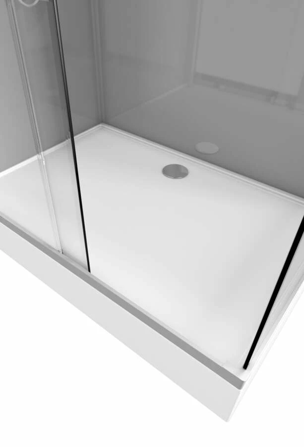 Duschmeister Komplettdusche Max F 110 Grey Schiebeeinstieg 80 X 110 X 215 Closed – Bild 6