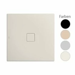 Kaldewei Duschwanne Conoflat Quadrat Mit Träger In Sanitärfarbe
