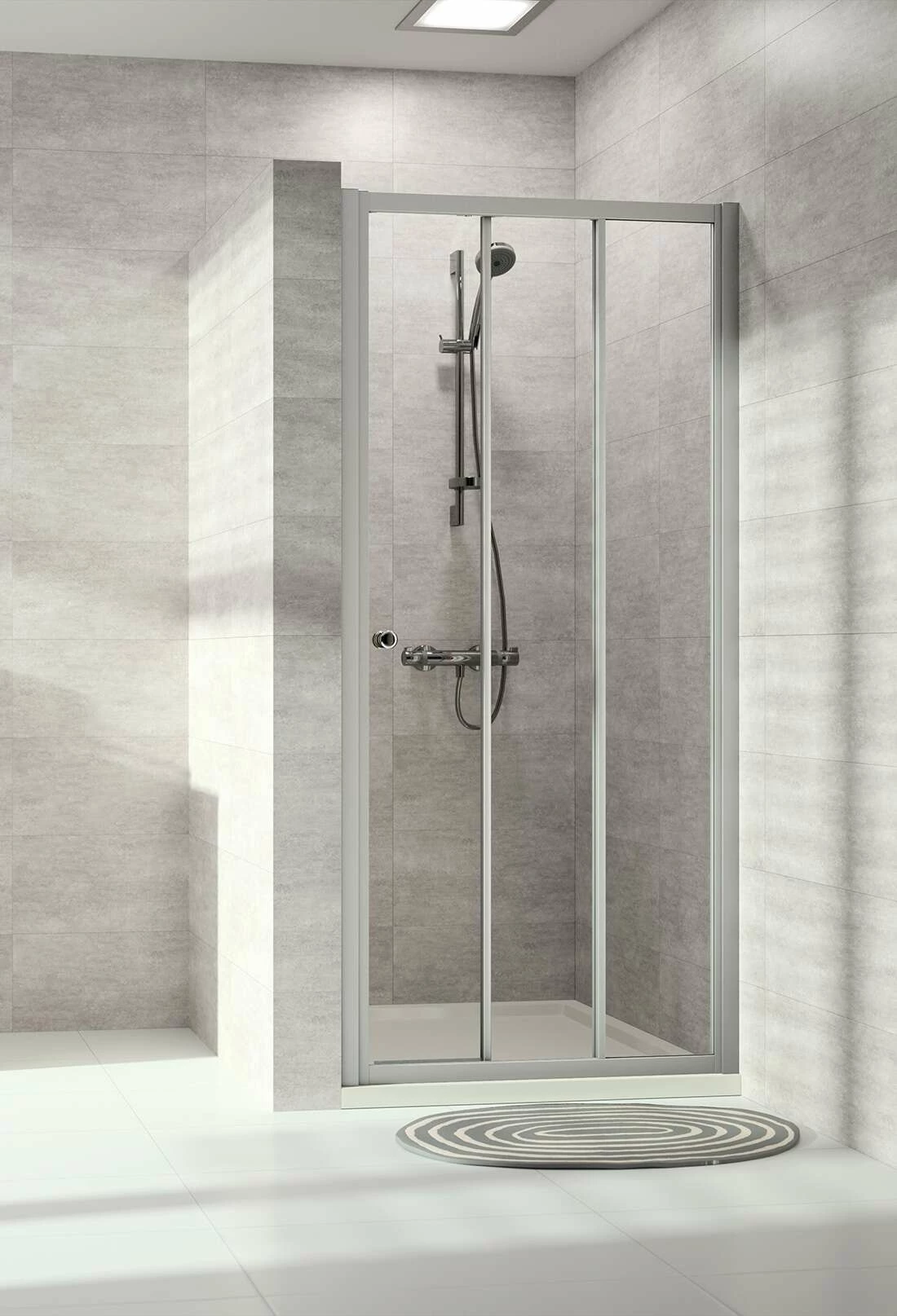 Hüppe Alpha 2 Gleittür 3-teilig Alle Segmente Beweglich