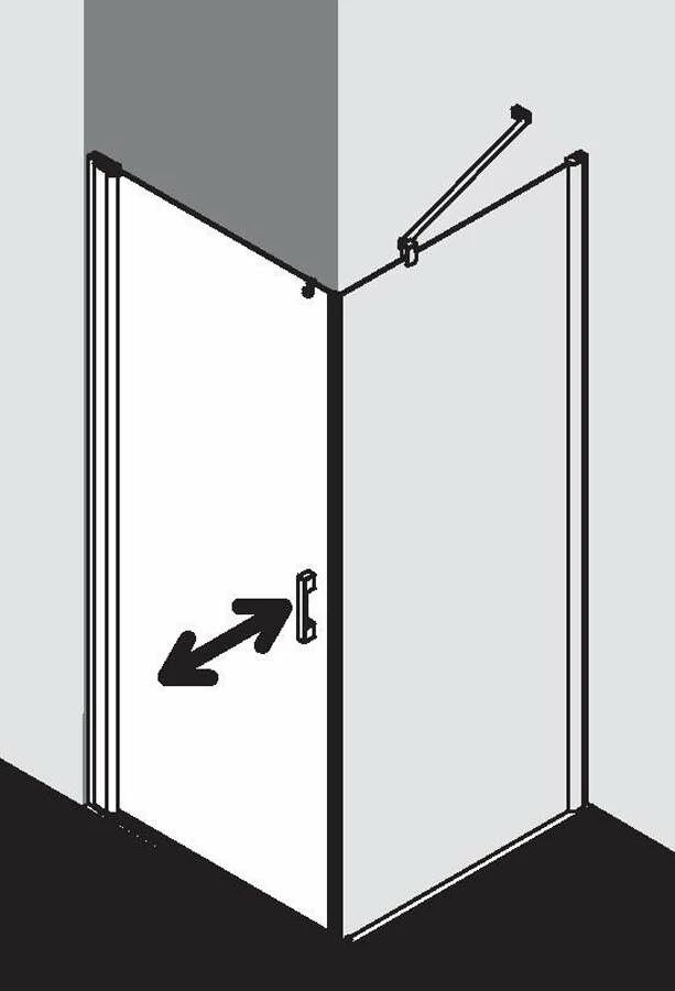 Kermi Pega Drehtür Für Seitenwand TWO – Bild 5