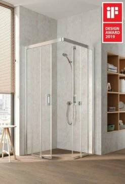 Kermi Pega Eckeinstieg Gleittür Mit Festfeld