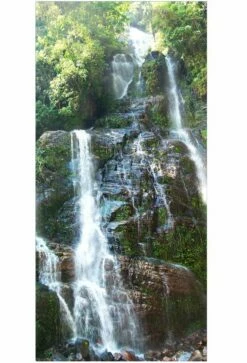 Duschmeister Duschrückwand Badrückwand Folie Motiv Wasserfall