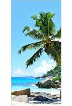 Duschmeister Duschrückwand Badrückwand Folie Motiv Seychellen