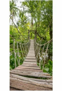 Duschmeister Duschrückwand Badrückwand Folie Motiv Hängebrücke