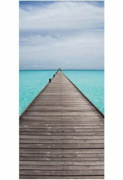 Duschmeister Duschrückwand Badrückwand Folie Motiv Steg Zum Meer