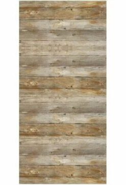 Duschmeister Duschrückwand Badrückwand Folie Motiv Holzbohlen Quer