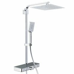 Schütte Überkopfbrauseset Ocean Mit Thermostat-Ablage Chrom-anthrazit