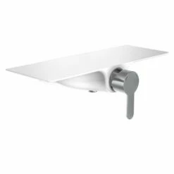 Schütte Duscharmatur Waterway Mit Ablage In Chrom-weiß