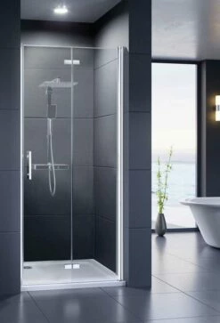 Dusar Royalux Neo Drehfalttür In Nische Mit Nano Clean