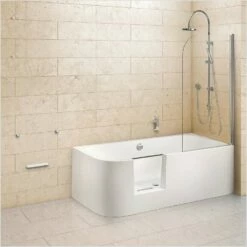 Ottofond Badewanne Mit Tür Free-Gate B 180 X 80