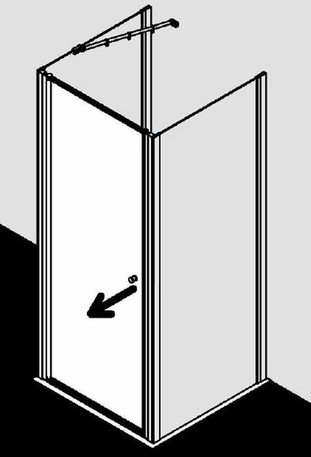 Kermi Ibiza 2000 Drehtür Für Seitenwand Express – Bild 5