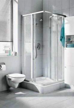 Kermi Nova 2000 Eckeinstieg Falttür U. Gleittür Express