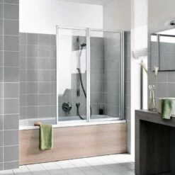 Kermi Vario 2000 Badewannenfaltwand 2-teilig Express