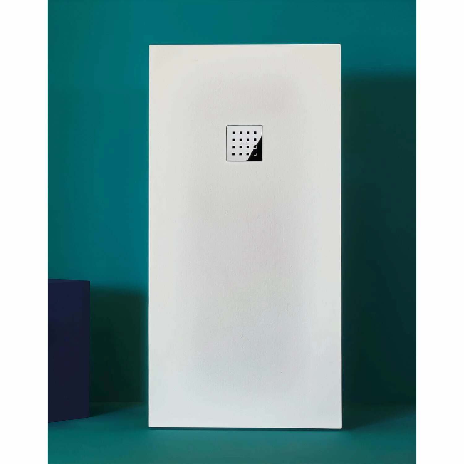 Doccia Basalto Duschwanne Mineralguss Stein Rechteckig Extra Flach – Bild 2