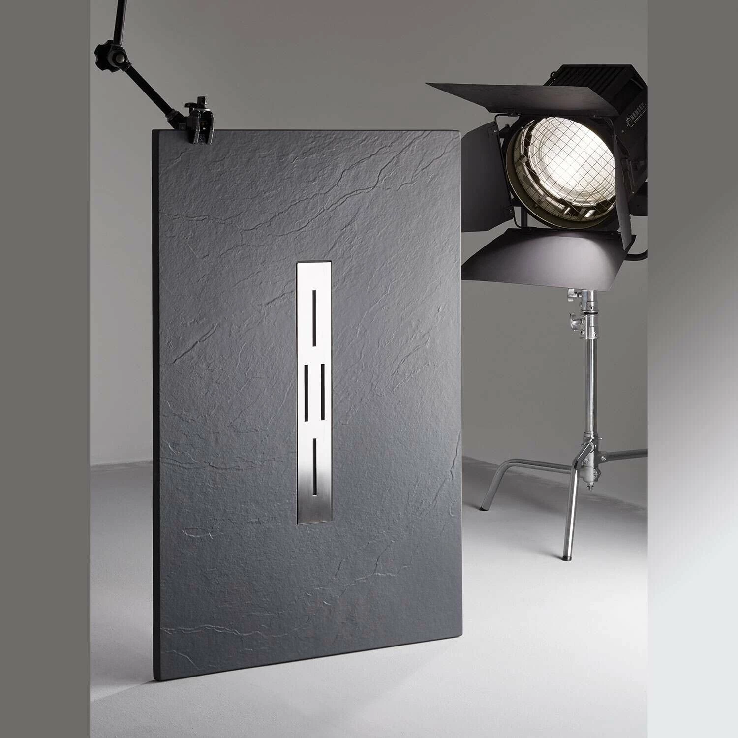 Doccia Ardesia Duschwanne Mineralguss Stein Rechteckig Extra Flach XXL